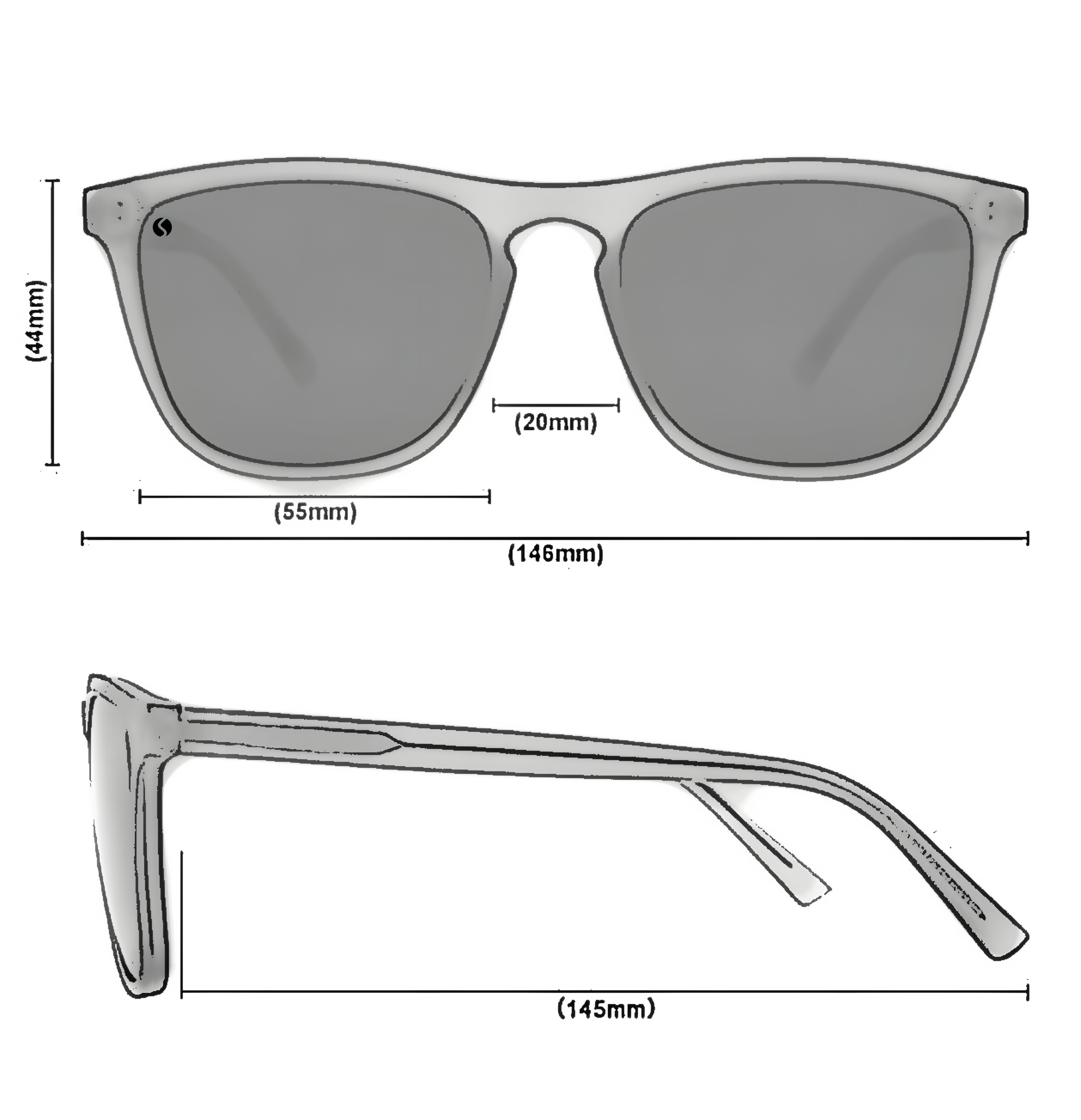 SENOIX Glaze Midnight Polarized Sunglasses