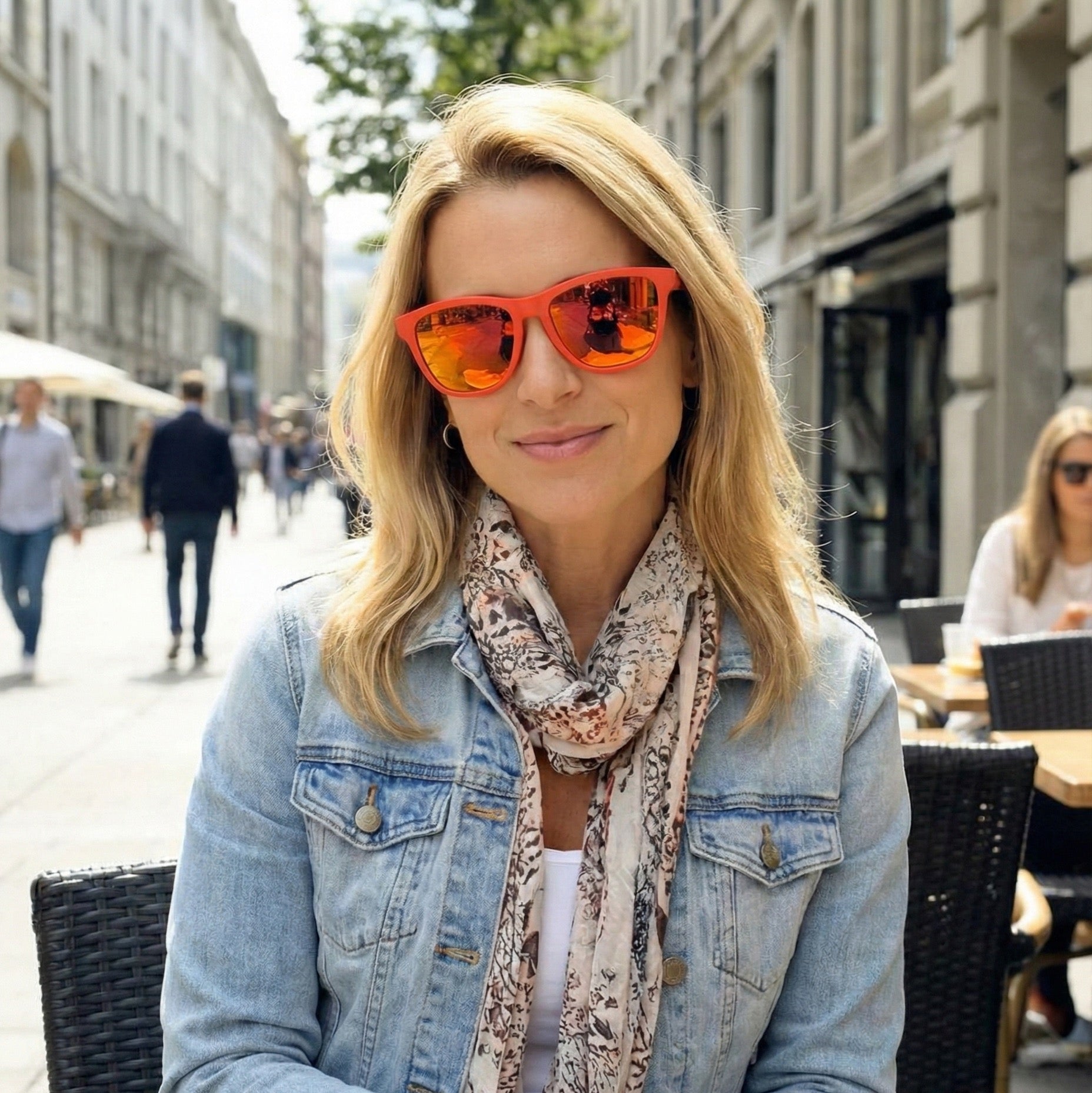 SENOIX Vibe Red Polarized Sunglasses