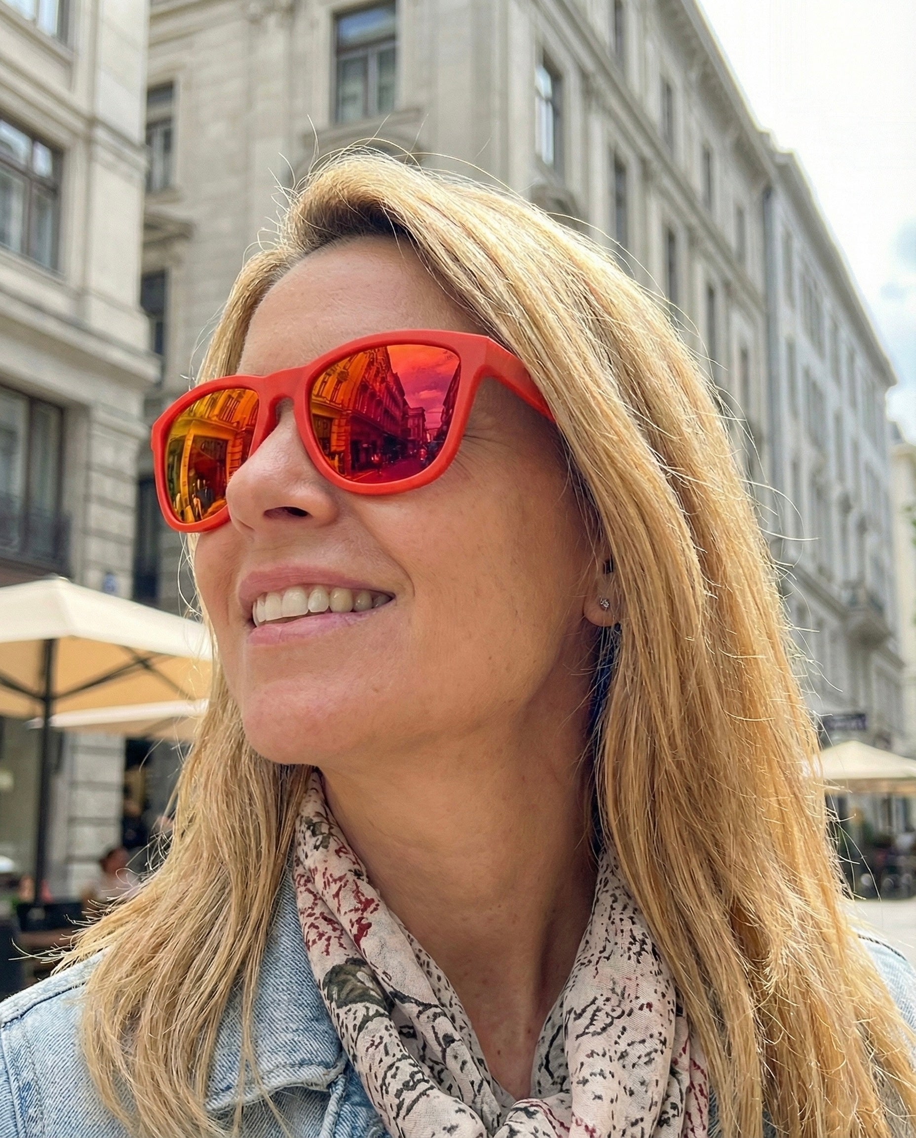 SENOIX Vibe Red Polarized Sunglasses