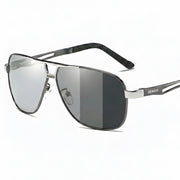 SENOIX Przeciwsłoneczne okulary fotochromowe z polaryzacją Pilotki UV400