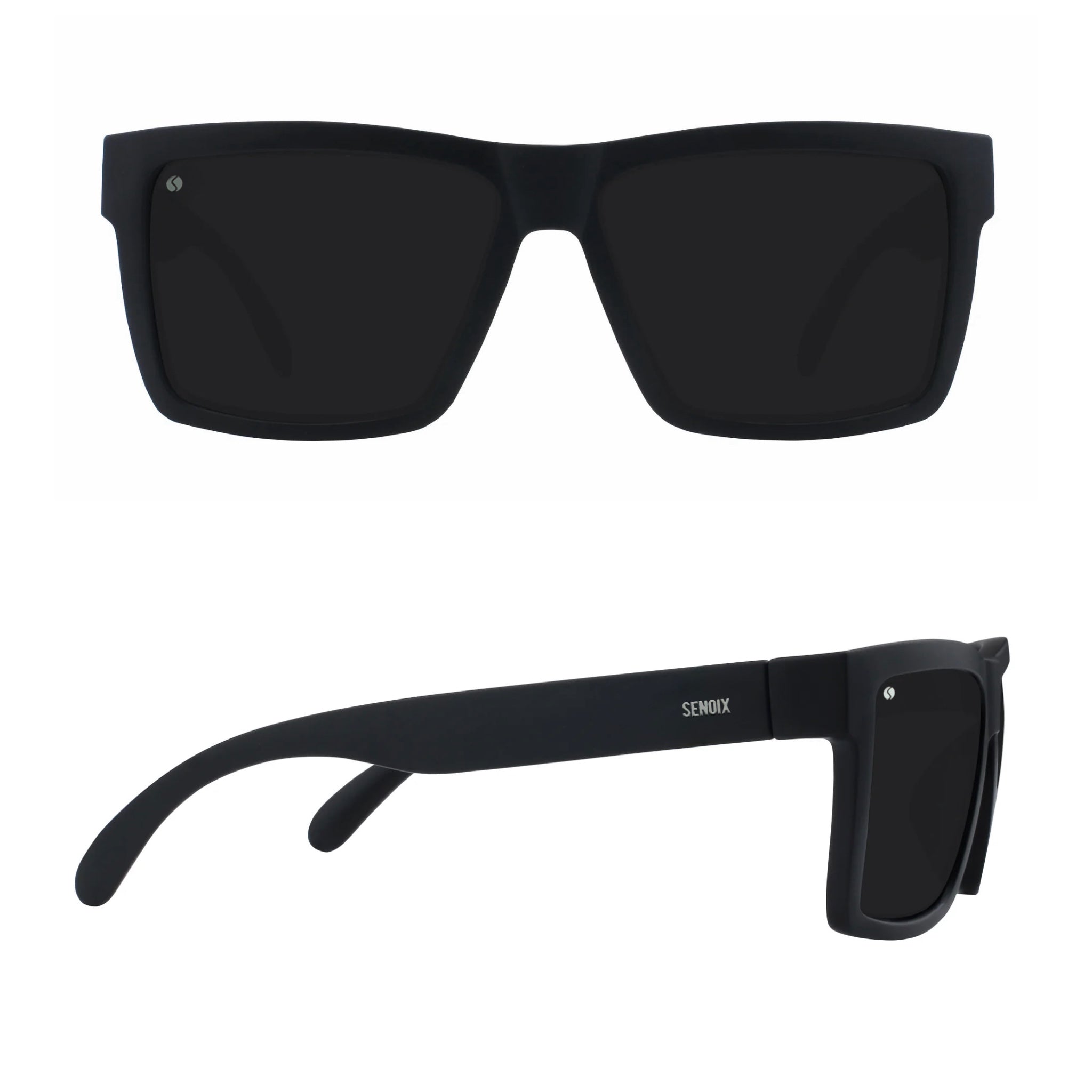 SENOIX Active Black Polarized Sunglasses 