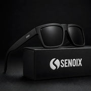 SENOIX Active Black Polarized Sunglasses 