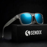 SENOIX Active Black Polarized Sunglasses 