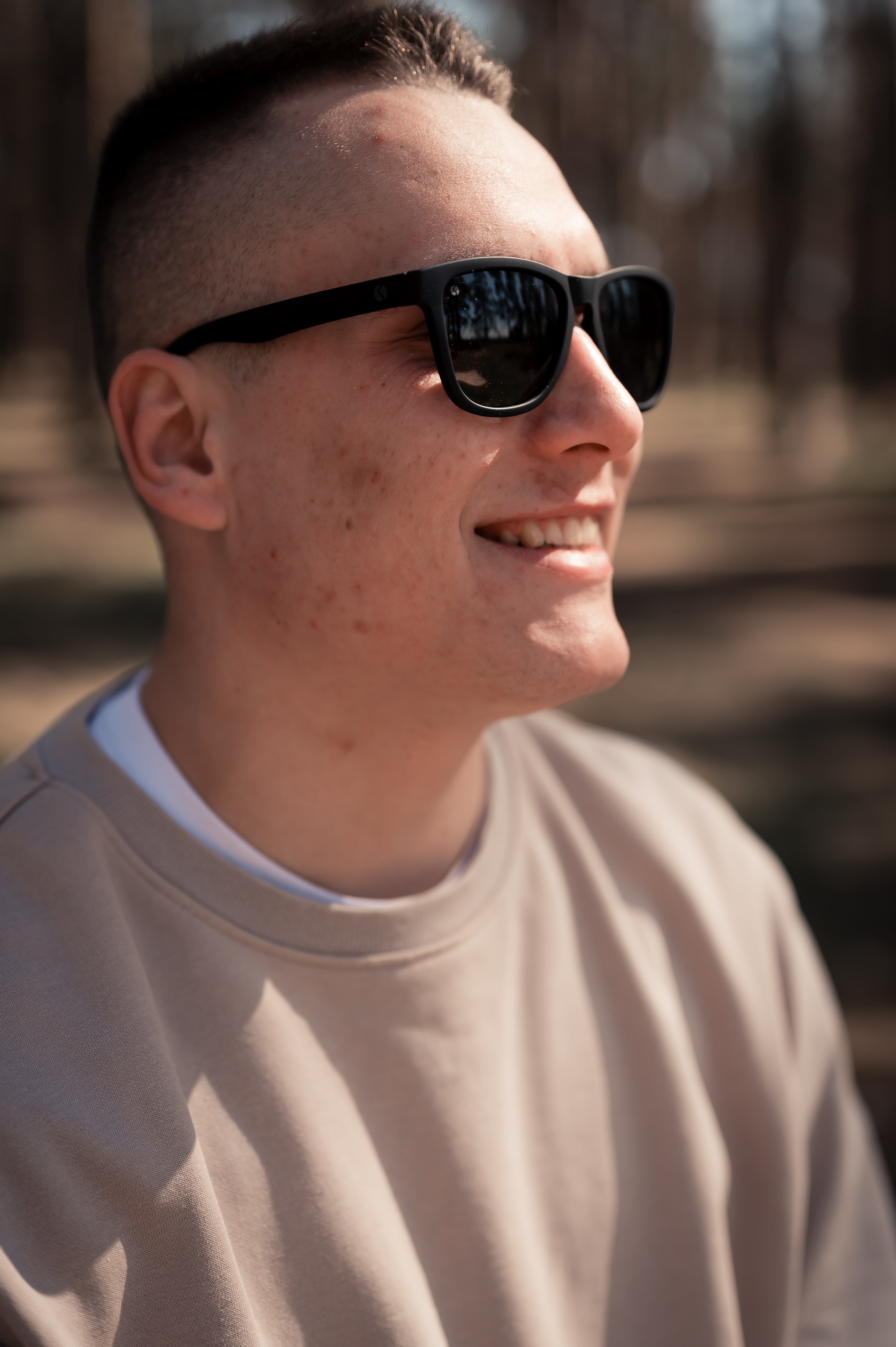 SENOIX Vibe Black Polarized Sunglasses