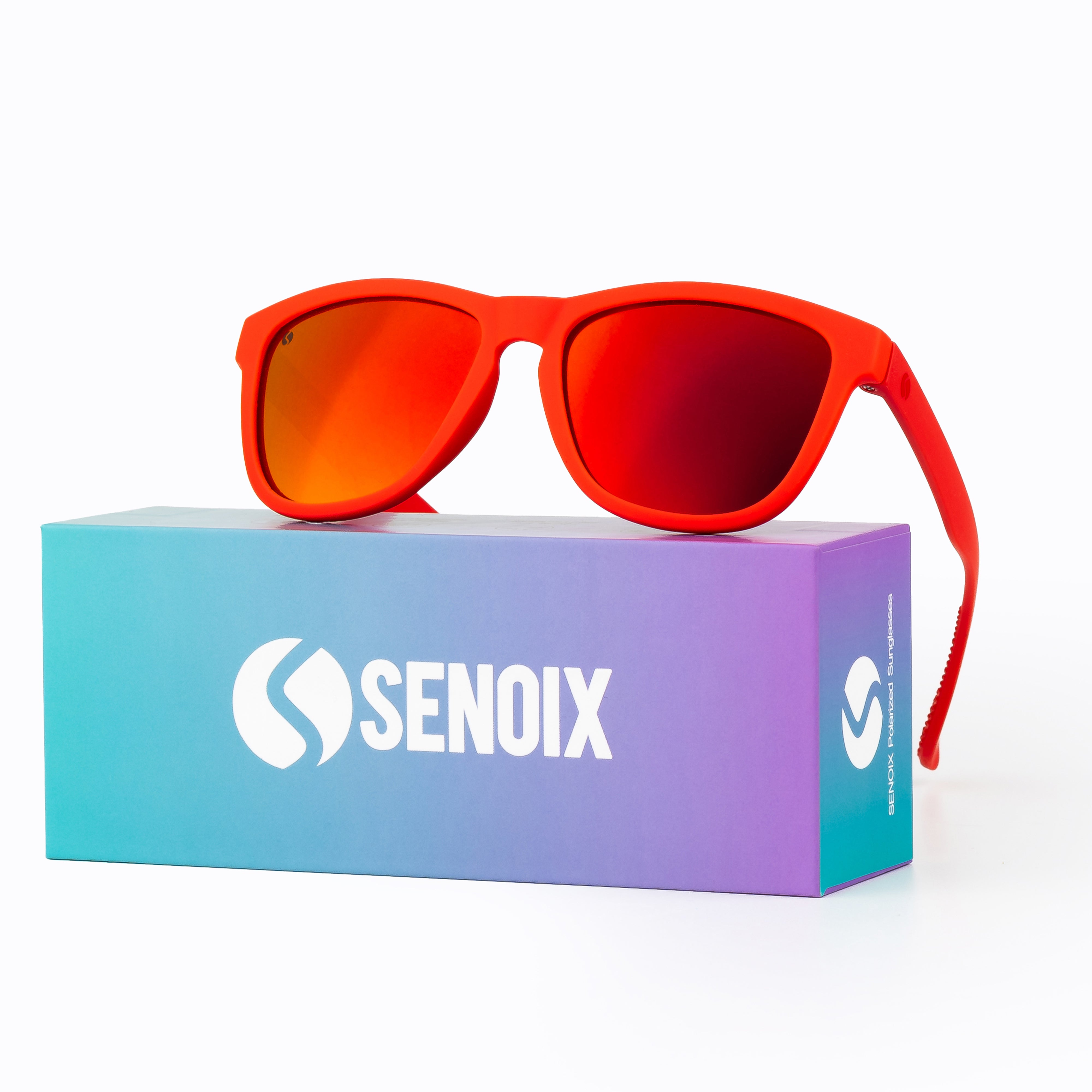 SENOIX Vibe Red Polarized Sunglasses