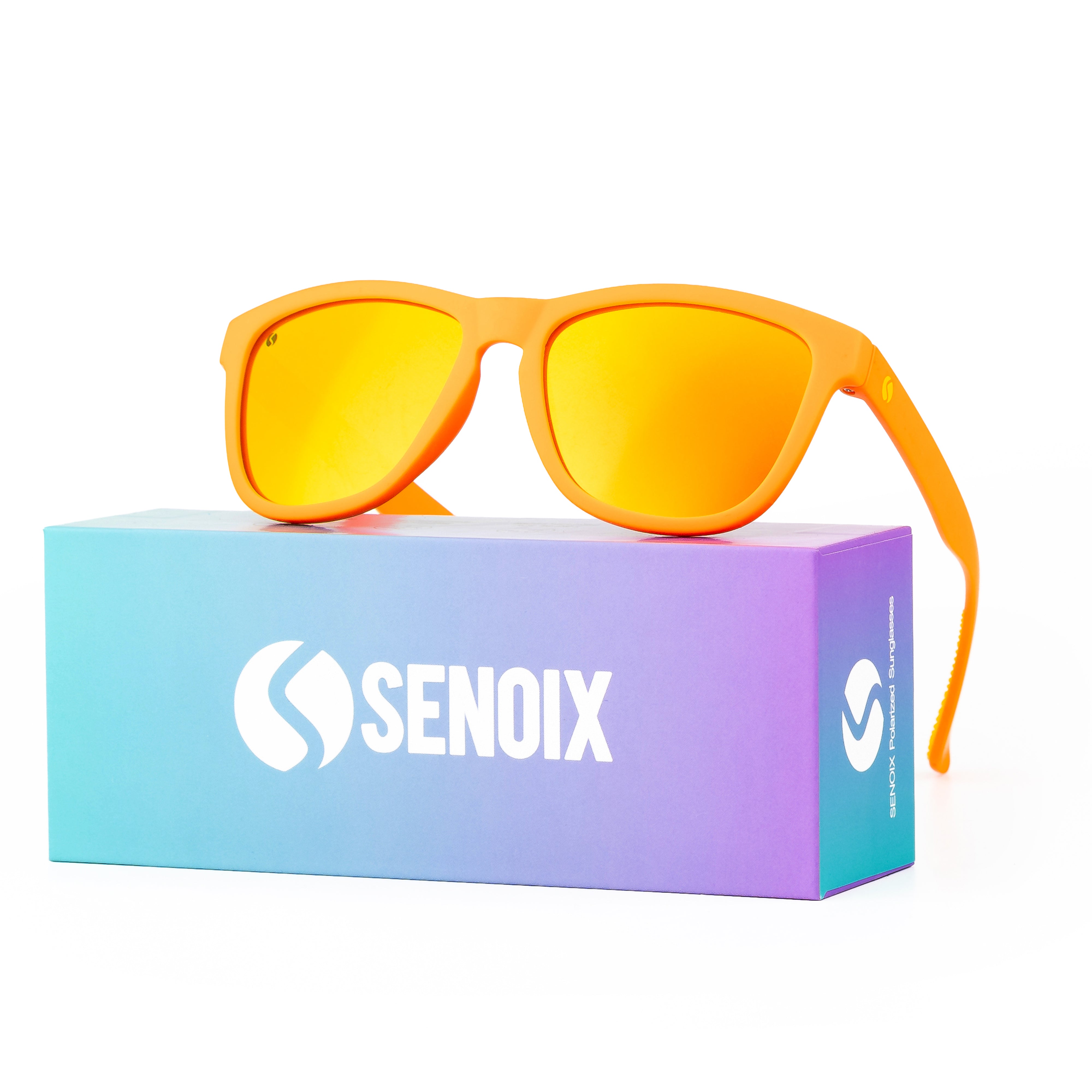 SENOIX Vibe Orange Polarized Sunglasses