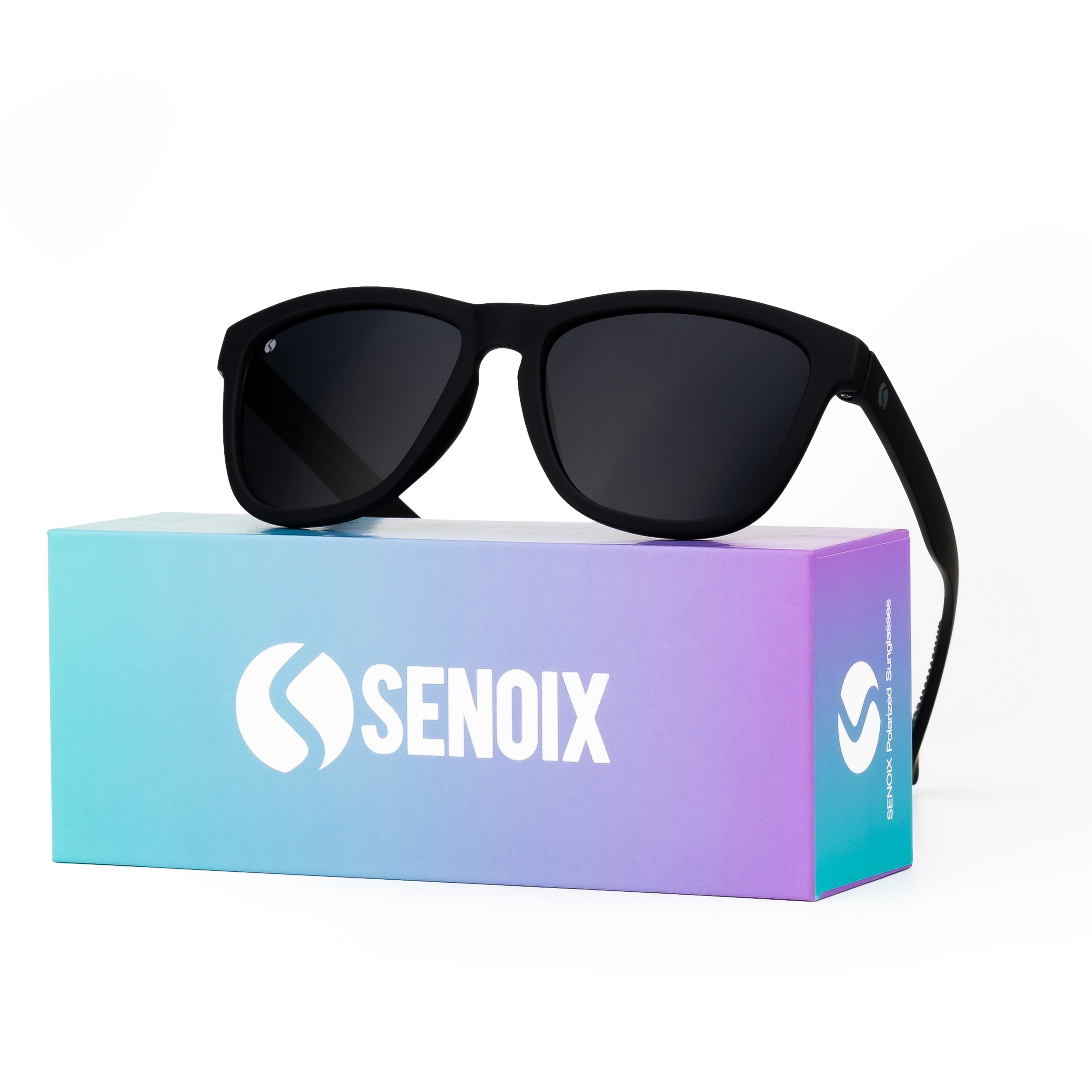 SENOIX Vibe Black Polarized Sunglasses