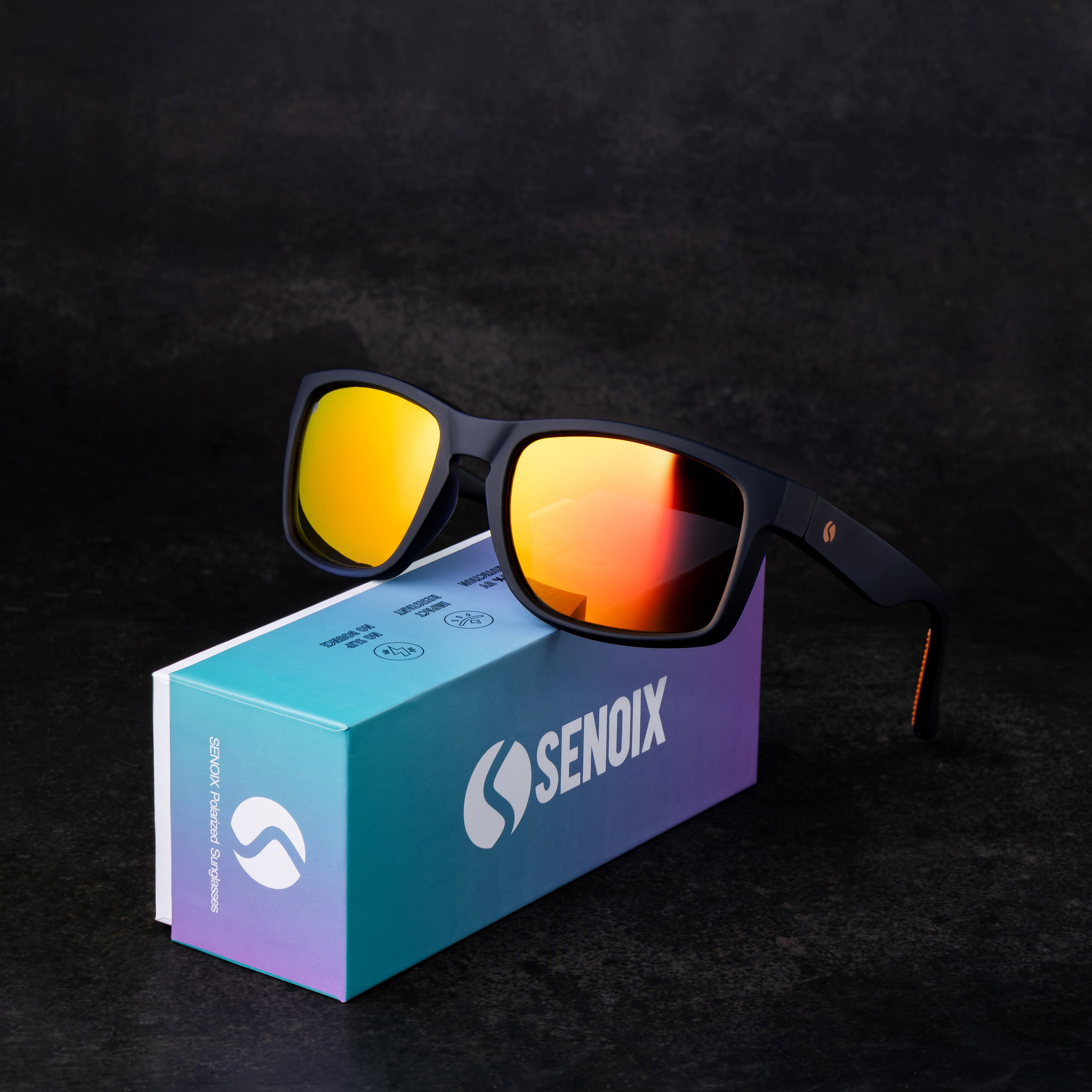 SENOIX Active Orange Polarized Sunglasses